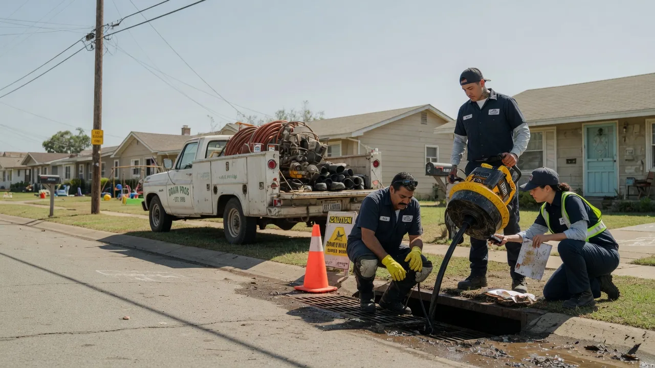 Drain Cleaning in Paige, TX near me